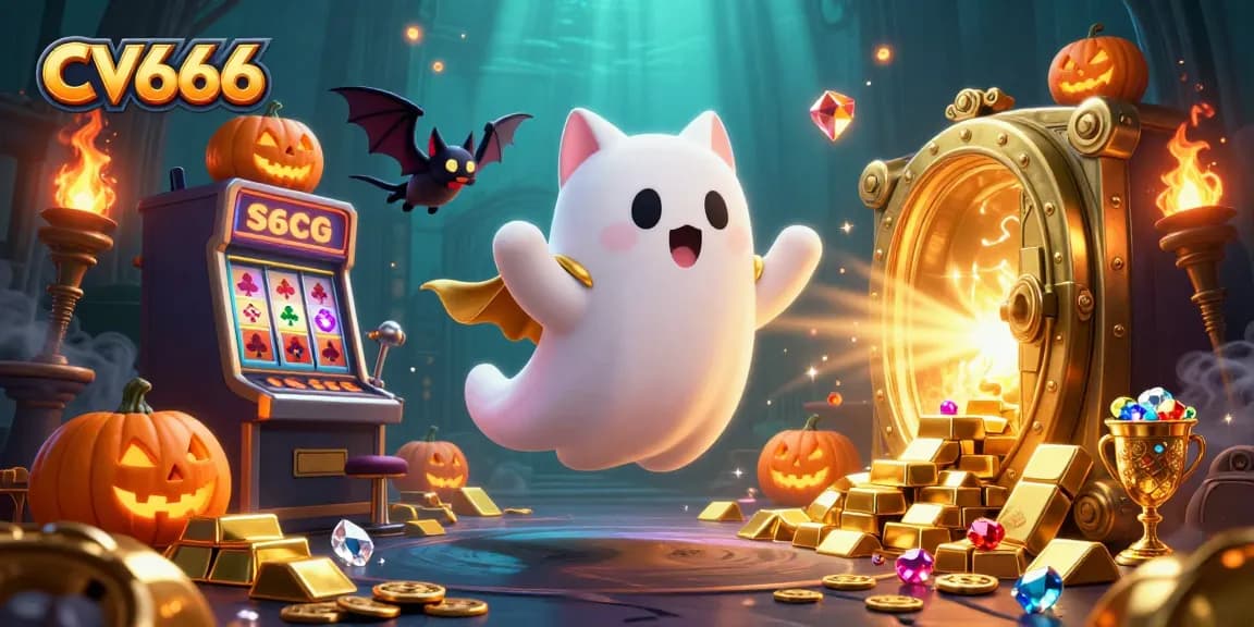 CV666 players enjoy slots and games surrounded by vibrant jackpot-rich graphics and lively characters.