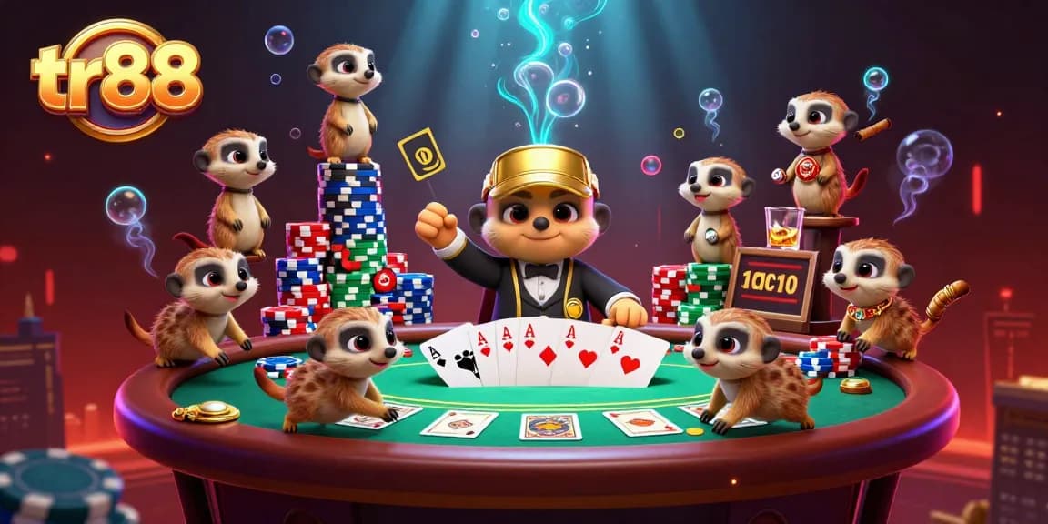 Experience the excitement of tr88 at a meerkat casino where stakes are high and humor is rich.