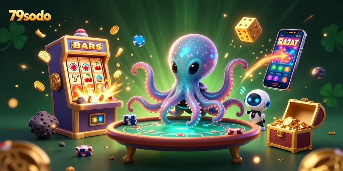 Engage with the thrilling universe of 79sodo featuring vibrant alien characters and dynamic casino elements.