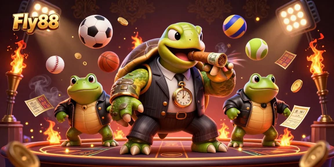 Engage with Fly 88's thrilling casino experience featuring unique characters and dynamic sports elements.