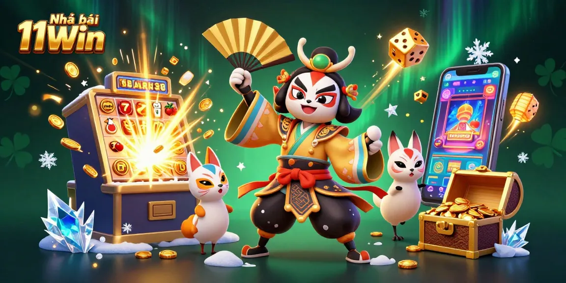 Experience thrilling wins at Nhà cái 11Win with vibrant 3D casino elements and dynamic gameplay.