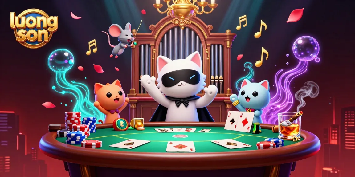 Experience thrilling play at luong son casino with vibrant poker action and captivating characters.